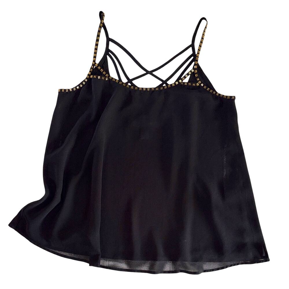 Forever 21 Strappy Beaded Cocktail Top size Medium